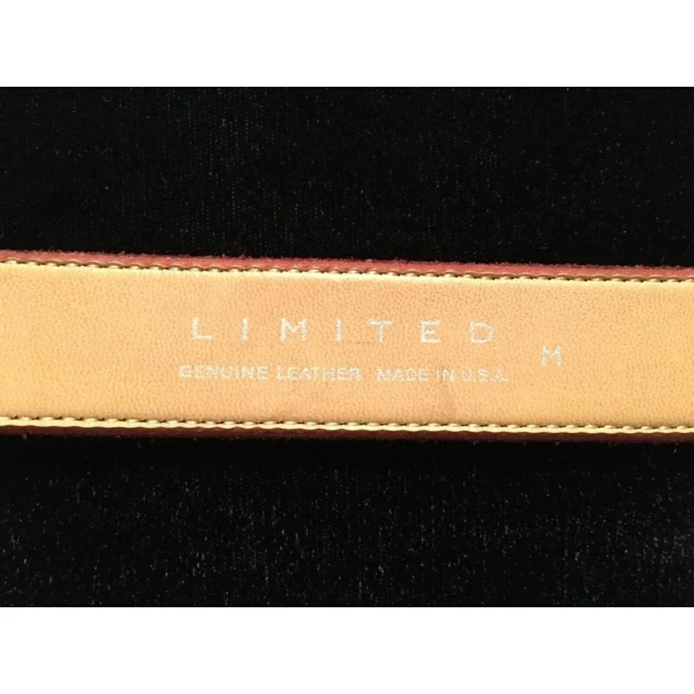 LIMITED 100% Genuine Suede Leather Women’s Belt, Berry color, Pre-owned